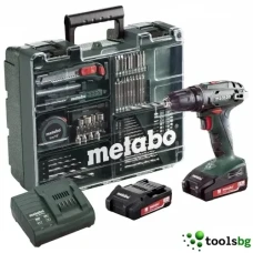 METABO BS 18 SET - ПРОФЕСИОНАЛЕН АКУМУЛАТОРЕН ВИНТОВЕРТ METABO BS 18 SET - ПРОФЕСИОНАЛЕН АКУМУЛАТОРЕН ВИНТОВЕРТ